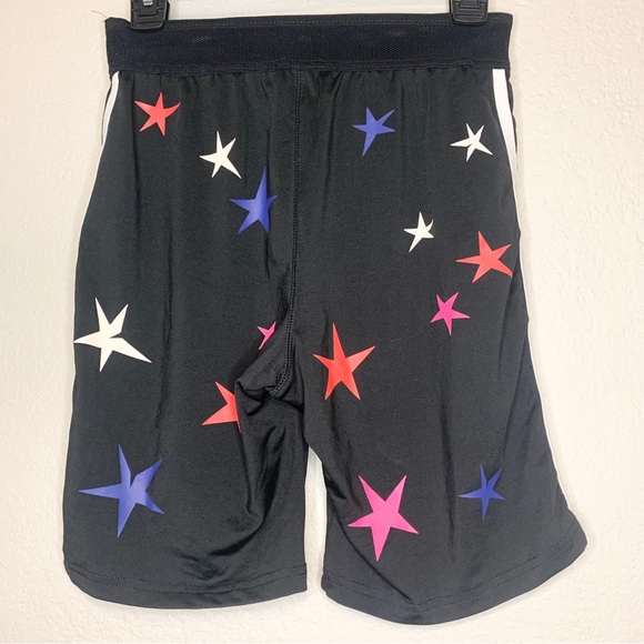 Pam and Gela Star Print Biker Shorts Size M - Picture 6 of 10